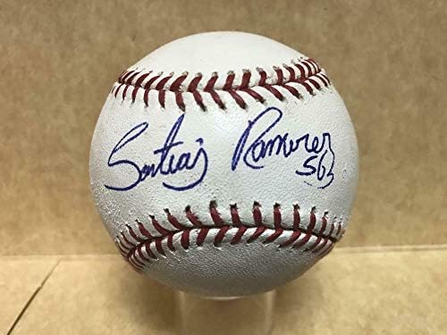 Santiago Ramirez Washington nationals Aláírt Dedikált M. l. Baseball W/Coa - Dedikált Baseball