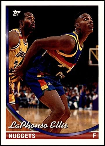 1993 Topps 141 LaPhonso Ellis Denver Nuggets (Kosárlabda Kártya) NM/MT Rögök, a Notre Dame