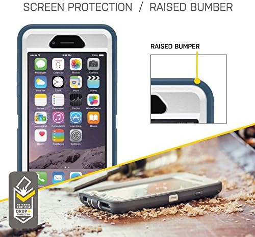 OTTERBOX DEFENDER iPhone 6 PLUS/6s PLUSZ Esetben - Kiskereskedelmi Csomagolás - INDIGÓ HARBOR (ROYAL BLUE/ADMIRÁLIS KÉK)