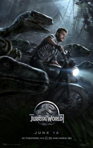 Fotó poszterek Jurassic Park 4 Jurassic Világ Film Korlátozott Nyomtatás Chris Pratt Bryce Dallas Howard Méret 11x171
