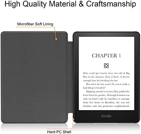 Minden esetben Új Kindle Paperwhite 11 Generációs 2021-Ben Megjelent - Nem Illik Kindle Oázis, Prémium PU Bőr Smart Cover