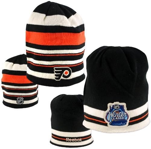 NHL Reebok Philadelphia Flyers 2012 Téli Klasszikus Reverzibilis Kötött Kalap - univerzális Méret