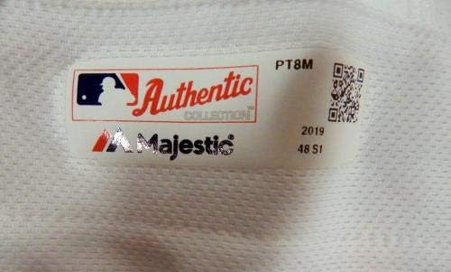 2019 Pittsburgh Pirates Jason Késedelem Játék Kiadott Fehér Jersey-i Memorial 150 P 07 - Játék Használt MLB Mezek