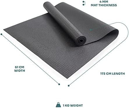 Myga Yoga Mat - Csúszásmentes Gyakorlat Mat a Jóga, a Pilates, a Meditáció & Fitness - Könnyű Jóga Szőnyeg Utazás - Többcélú
