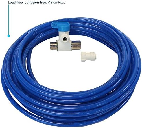 John Guest vízellátás Készlet, Kék LLDPE Cső, Nyomja Csatlakoztassa a Műanyag Vízvezeték Szerelés, WSK-B
