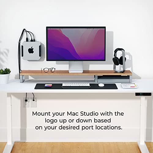 HumanCentric Fali tartó-Kompatibilis Mac Studio Mount - Secure vagy Elrejtése A Mac Studio egy Apple Mac Studio Fali tartó,