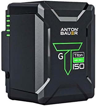 Anton/Bauer-Titon Micro 150 Arany, 140Wh 14,4 V Akkumulátor, Professzionális Kamera Rig Akkumulátorok, Kamera Tartozék Fényképezőgép-Hegy,