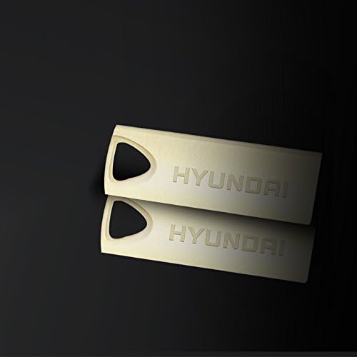 HYUNDAI Bravo Deluxe 8GB USB 2.0 Fém pendrive-Kulcstartó - Max. Olvassa el adatátviteli Sebesség 10 MB/s Max. Írd Átviteli
