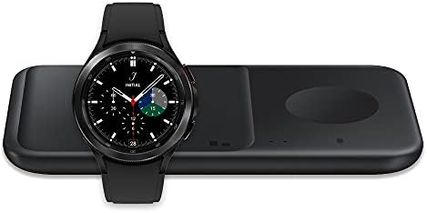 SAMSUNG Galaxy Óra 4 Klasszikus 46mm Smartwatch Bluetooth, Fekete (amerikai Változat) Vezeték nélküli Töltő Gyors Töltés
