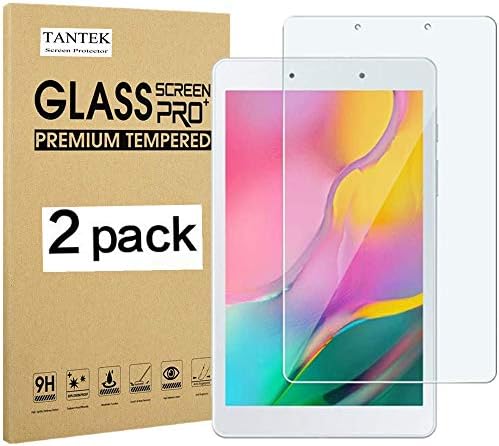 TANTEK [2-Pack képernyővédő fólia Samsung Galaxy Tab Egy 8.0 hüvelyk 2019,SM-T290/T295 Modell,Edzett Üveg Film,Ultra Tiszta,Anti