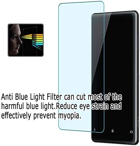 Puccy 2 Csomag Anti Kék Fény képernyővédő fólia, kompatibilis a FUJITSU FMV LIFEBOOK AH50/G FMVA500GW 15.6 laptop TPU Film