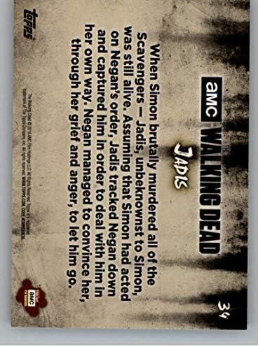 2018 Topps Walking Dead Vadász a Vadászható 34 Jadis Trading Card