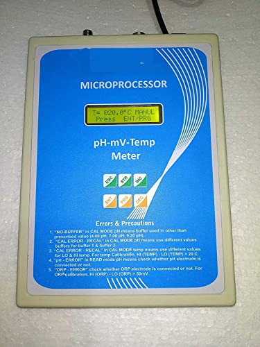 ARGLabs Mikroprocesszor pH,MV,Hőmérséklet Mérő (asztali) Laboratóriumi használatra