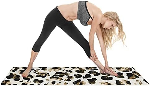 YFBHWYF Yoga Mat – Prémium 2mm Vastag Jóga, Fitness Szőnyeg, Támogatása, Stabilitás Kiváló Tapadás Száraz hogy Megakadályozzák,