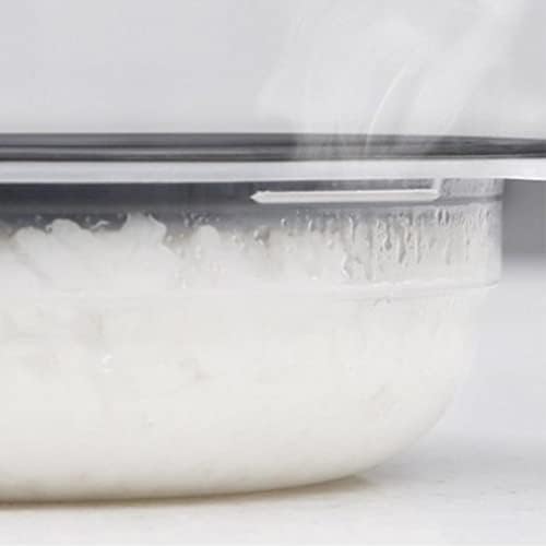 BPA Mentes Mikrohullámú sütő Edény Szürke 450ml Készlet,8 Csomag