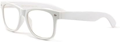 Fehér Tiszta Olvasó Szemüveg Kényelmes, Stílusos, Egyszerű Olvasók Nagyítás