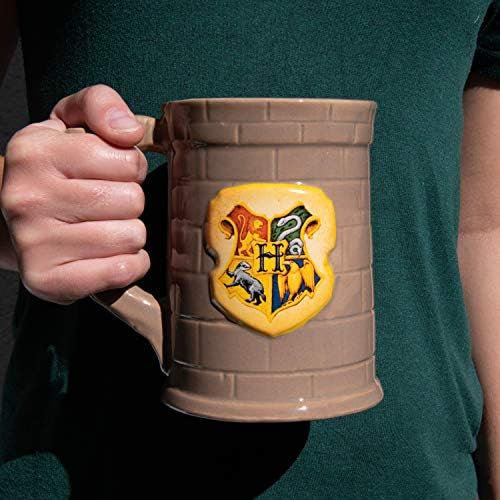 Harry Potter Roxfort Kastély Bögre, Nagy, 30 oz - Kerámia Fedeles korsó Sör - A Kávé, Tea, Butterbeer & Több - Nagy Ajándék,