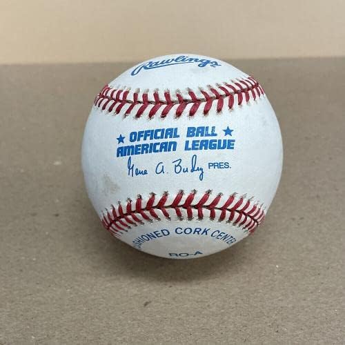 Jack Fisher Aláírt Baseball OAL Automatikus B&E Hologram Mets - Dedikált Baseball