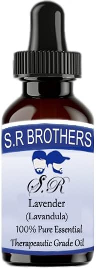 S. R Testvérek Levendula (Lavandula) Pure & Natural Therapeautic Minőségű illóolaj Cseppentő 50ml