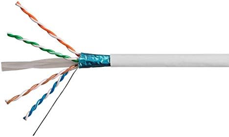 Monoprice Cat6A Ethernet Tömeges Kábel - Hálózat, Internet, Kábel - Szilárd, 550Mhz, FTP, CMR, Kelő Névleges, Tiszta, Csupasz