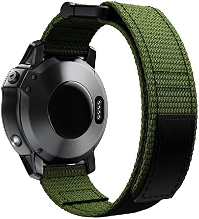 NDJQY 26 22MM Watchband Szíj, A Garmin Fenix 5 5X Plusz 3HR 6X 6 6SPro S60 MK1 Enduro Nézni Állítható Nylon Easyfit Csukló