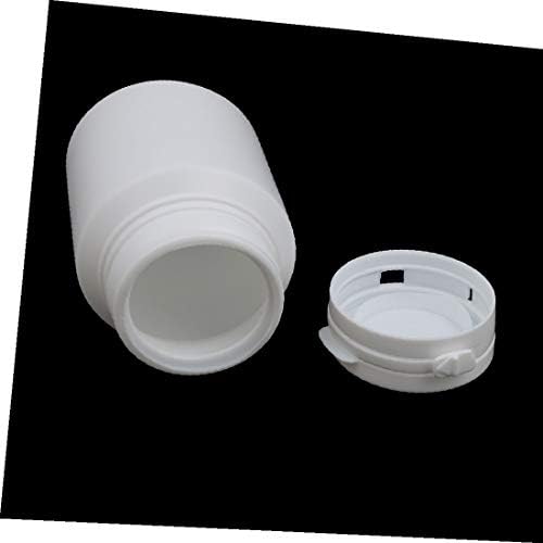 X-mosás ragályos 80ml Műanyag Fehér színű, Kerek, Szilárd Por Üveg Tároló Edény(80ml plástico BLANC-O redondo sólido polvo