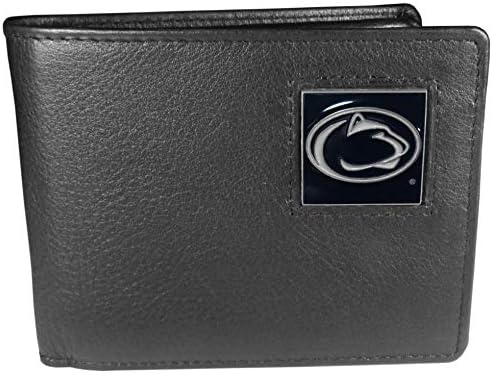 NCAA Siskiyou Sport Férfi Penn State Nittany Lions Bőr Bi-szeres Wallet One Méret Fekete