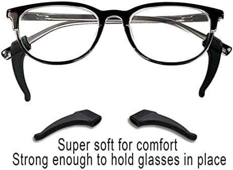 GMS Optikai® Prémium Minőségű, Kényelmes Szilikon csúszásgátló tartó Szemüveg, Napszemüveg, majd Viselni Szem - Fül-Hook