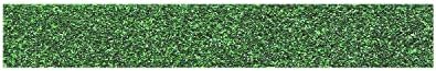 Globális Ajándék Ragasztószalagot - Sötét Zöld Glitter - Áthelyezhető - 15 mm x 10 m