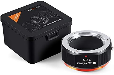 A K&F Fogalom, MD, hogy NEX bajonett Adapter Minolta MD MC Mount Objektív a NEX E Mount tükör nélküli Fényképezőgépek Matt