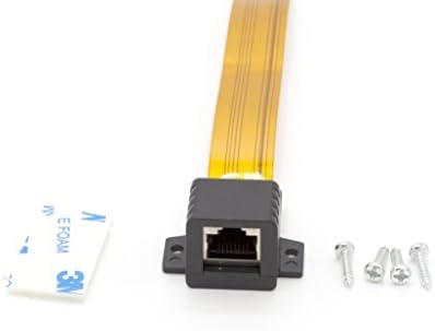 Ethernet Kábelre - Szellem Vezeték Cat5 vagy Cat6 Ethernet Kábelre Rövid (1FT) Lapos Huzal Vékony