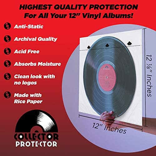 Gyűjtő Protector Ujjú, a Bakelit lemez Tároló | Vinyl Tároló Anti Statikus Felvétel Ujjú, Levéltári Papír, hogy Megvédje