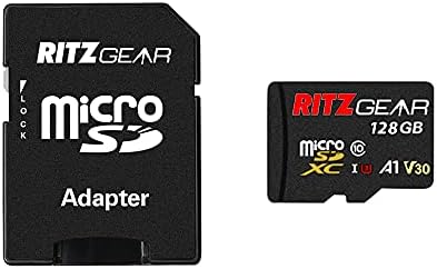 Ritz Felszerelés 32 gb-os Micro SD Kártya, microSDXC Full HD & 4K UHD, UHS-én, U3, A1, V30, C10 Memória Kártya + Adapter