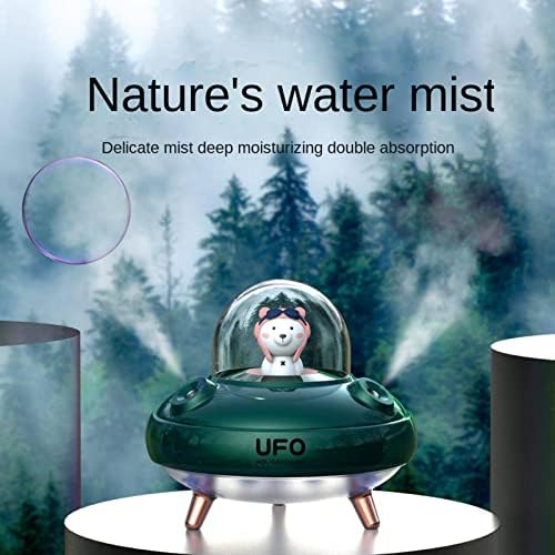 NA UFO Dupla Spray levegő párásító, Éjszakai Fény, Néma párásító Hálószoba, Háztartási Office